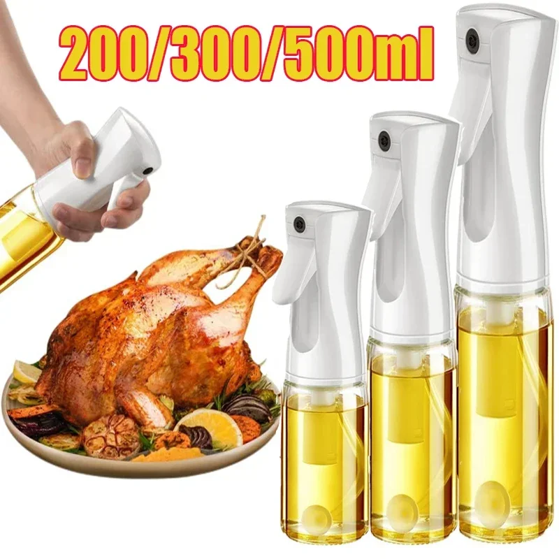 Camping Cooking Oil Bottle - オイルスプレーボトル、キッチン用オリーブオイルスプレーヤー、キャンプ、バーベキュー、ベーキング、酢、醤油用、200ml、300ml、500ml
