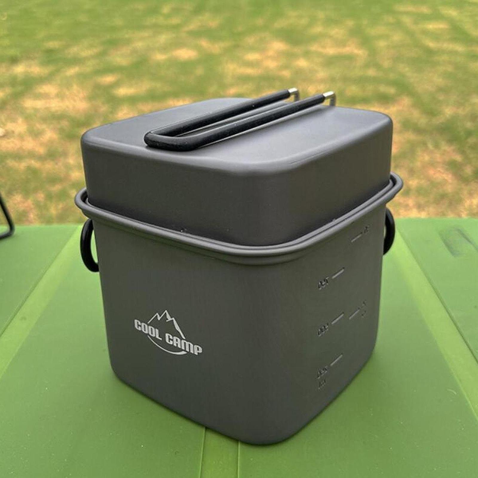 Camping Cooking Lightweight - キャンプ用調理器具セット フライパン 旅行用 軽量 キャンプ ハイキング