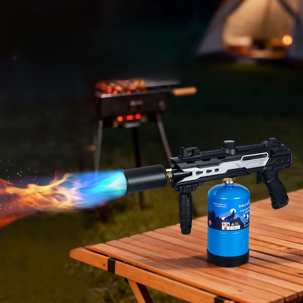 Camping Cooking Torch - 新型大口径高出力プロパンタンク焚き火トーチ キャンプ・庭用除草剤 火起こし器