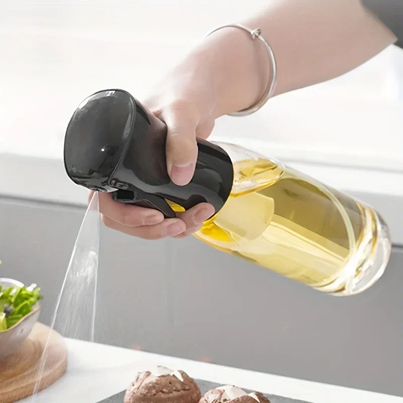 Camping Cooking Oil Bottle - 200/300/500ml オイルスプレー オリーブオイルスプレーボトル キッチン調理用ディスペンサー キャンプ ベーキング