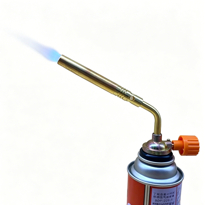 Camping Cooking Torch - ブタンバーナー溶接ガストーチ火炎銃ろう付け火炎放射器アウトドアキャンプバーベキューポータブルはんだ付けヒートガンホット