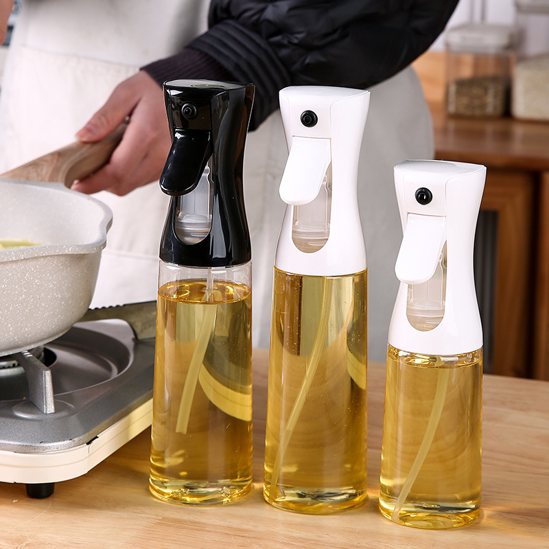 Camping Cooking Oil Bottle - 200/300/500 ミリリットルオイルスプレーボトルキッチンバーベキュー調理ディスペンサーキャンプベーキング空の酢醤油噴霧器調味料容器