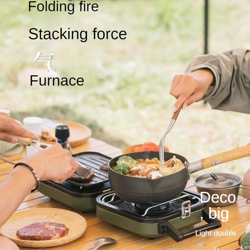 Camping Double Cooking Stove - Naturehike ストーブ折りたたみダブル火災ガスストーブ 2300 ワットポータブル屋外キャンプ電子点火ガスストーブ 2.5 キロ調理機器
