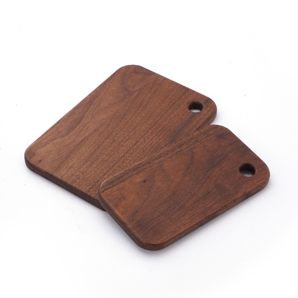 Camp Cutting Board - 木製屋外まな板クルミ両面フルーツまな板ポータブルキャンプ台所用品 800/1000 ミリリットル弁当箱