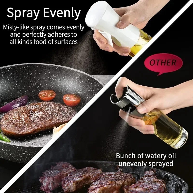 オイルスプレーボトル、キッチン用オリーブオイルスプレーヤー、 - Camping Cooking Oil Bottle のレビューと価格