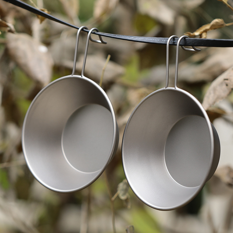 (1個) キャンプ用多用途チタンシエラボウル 260ml 軽 - Camping Cooking Lightweight のレビューと価格