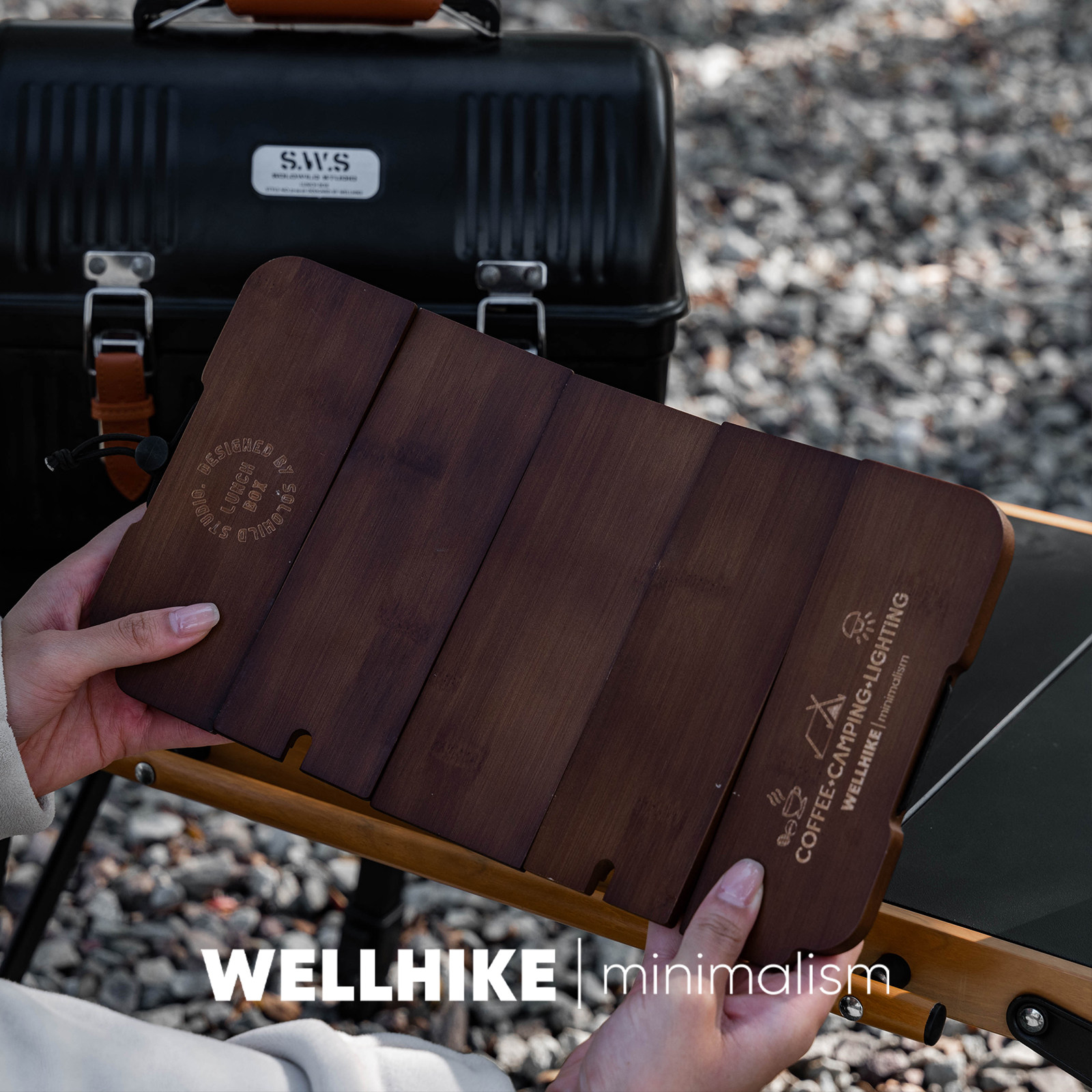 WELLHIKE ランチボックス 5 つ折り木製ボードテクス - Camp Cutting Board のレビューと価格