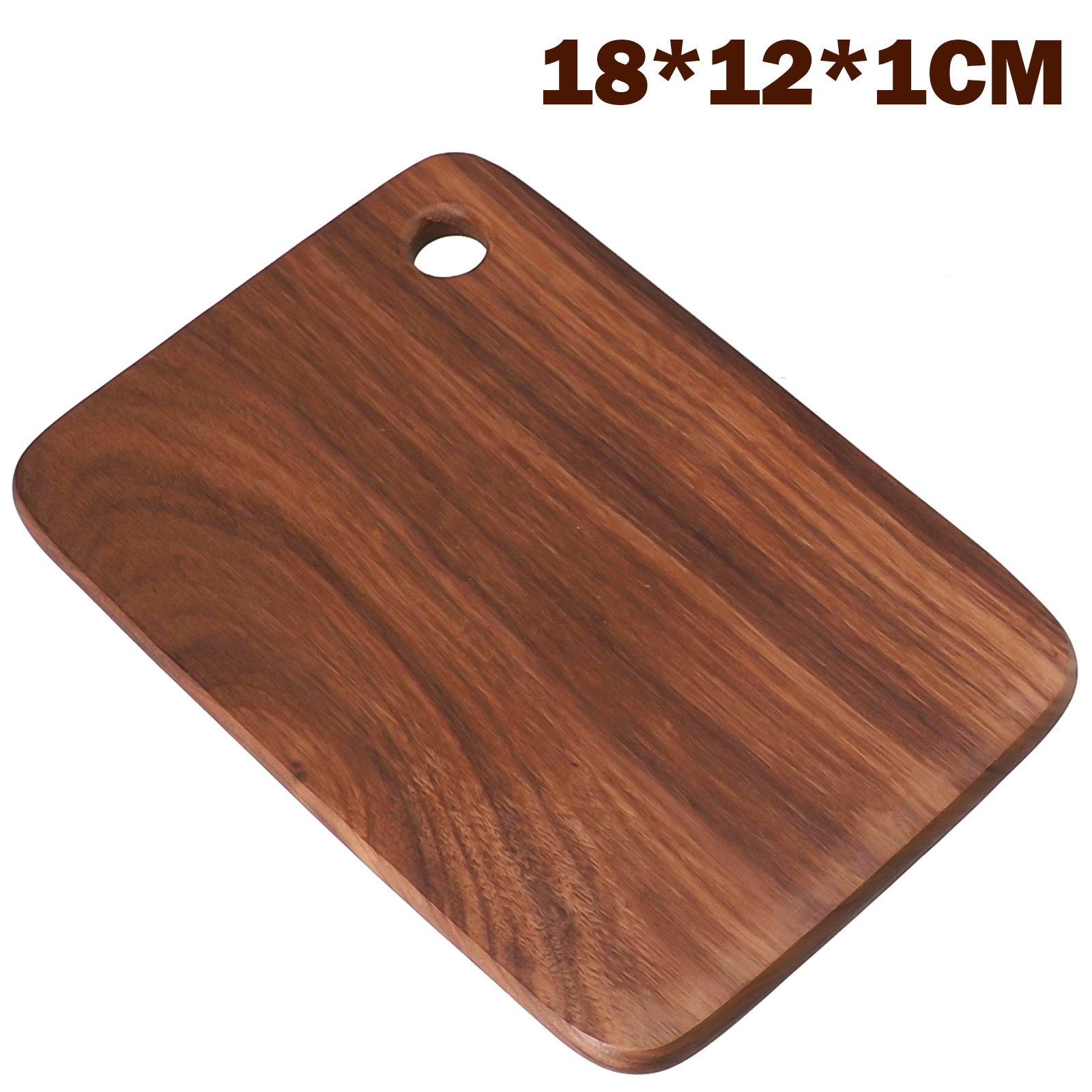 小さなクルミ材のまな板、キャンプのピクニック、軽い旅行板、茶 - Camp Cutting Board のレビューと価格