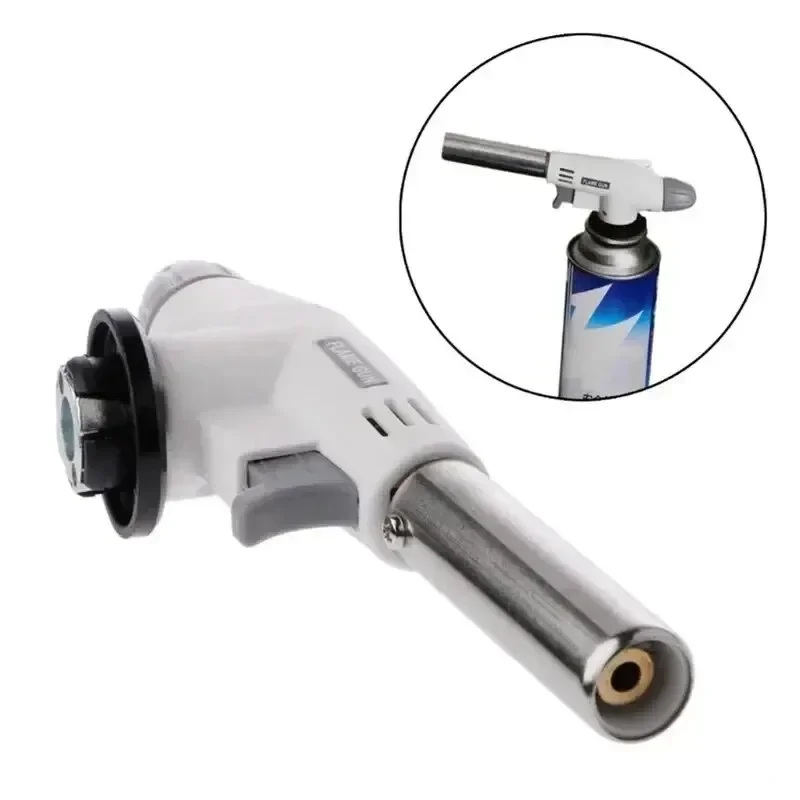 ポータブル金属火炎銃ブタンガス溶接バーナー溶接ガスバーナー火 - Camping Cooking Torch のレビューと価格