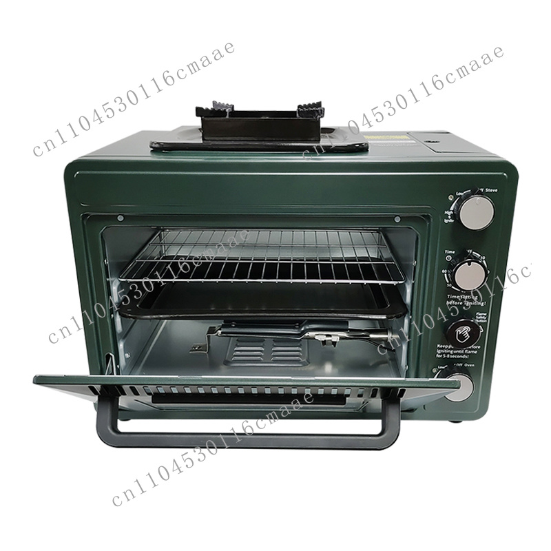 プロ仕様屋外BBQガスオーブン、コンロ付き家庭用キッチン、ダ - Camping Double Cooking Stove のレビューと価格
