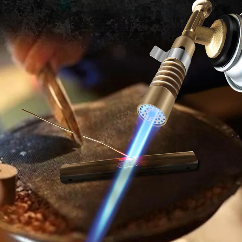多機能溶接バーナー溶接ガスバーナー火炎ガストーチ火炎銃ブロー - Camping Cooking Torch のレビューと価格