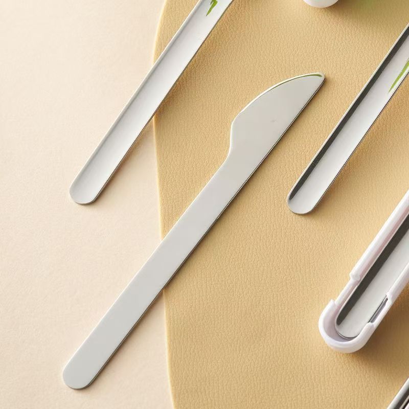 ポータブルカトラリーセット 収納ボックス付き キャンプ 旅行 - Camping Cooking Knife のレビューと価格