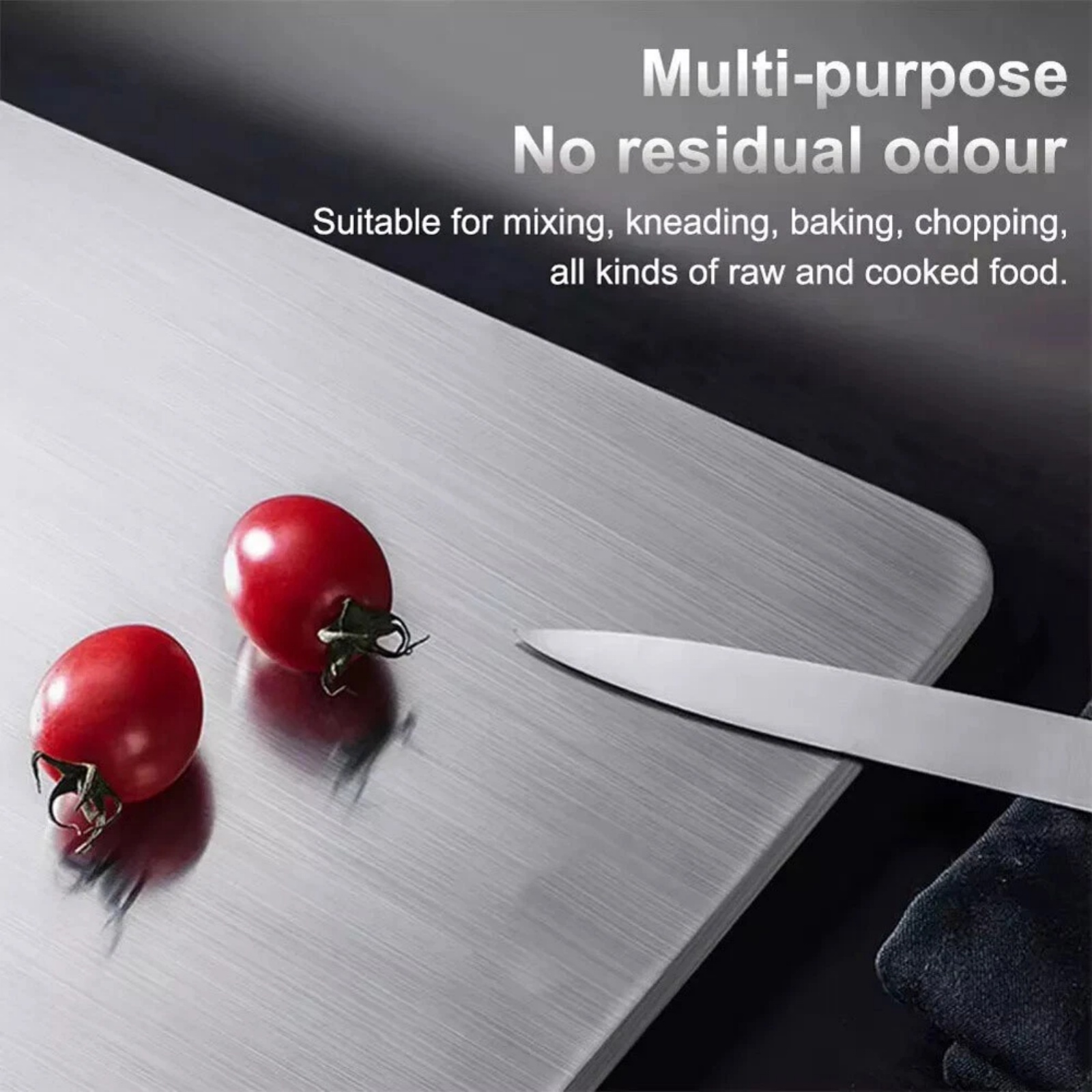 チタンコーティングまな板 両面キッチンツール キャンプサイズ - Camp Cutting Board のレビューと価格
