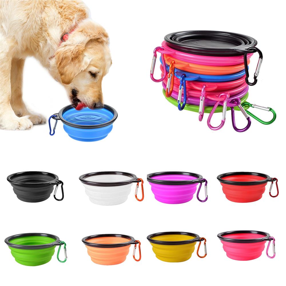 折りたたみ式ペット用シリコン製犬用フード・水飲みボウル、屋外 - Camping Cooking Food のレビューと価格