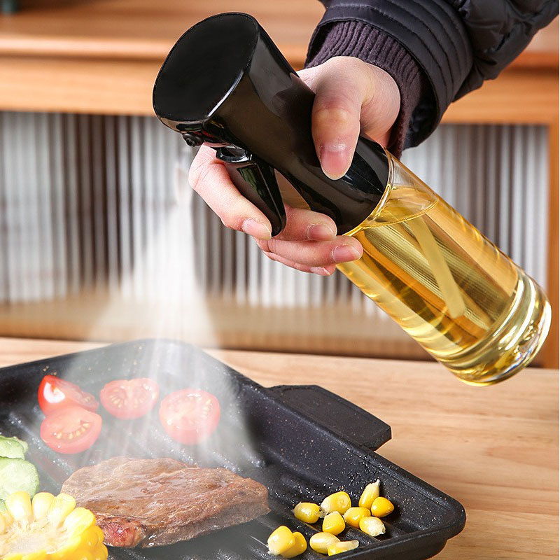 オイルスプレーボトルキッチン調理オリーブオイルスプレーキャン - Camping Cooking Oil Bottle のレビューと価格