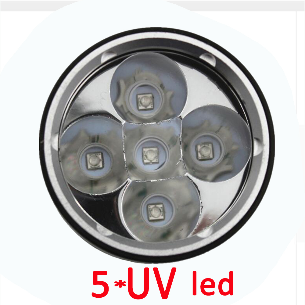 Uv led水中懐中電灯,5x uvランプ,ダイビングトーチ - Camping Cooking Torch のレビューと価格