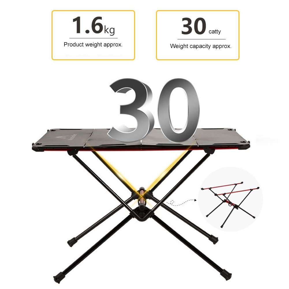 折りたたみキャンプテーブル 軽量アウトドア折りたたみテーブル - Camping Cooking Lightweight のレビューと価格