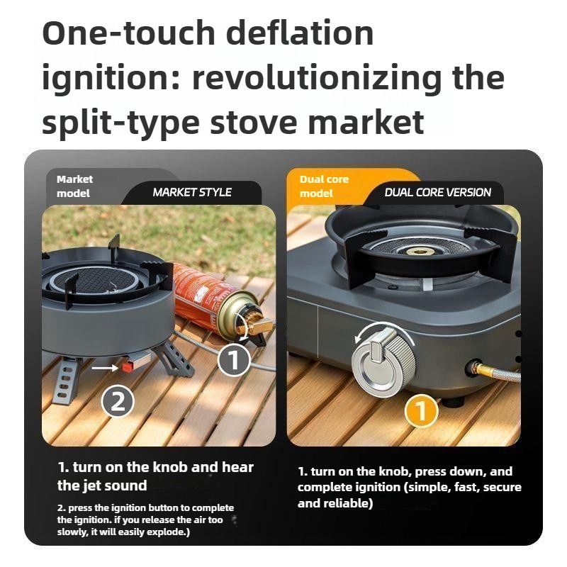 DOTWISE 7000W ハイパワー赤外線ストーブ ポータ - Camping Cooking Lightweight のレビューと価格