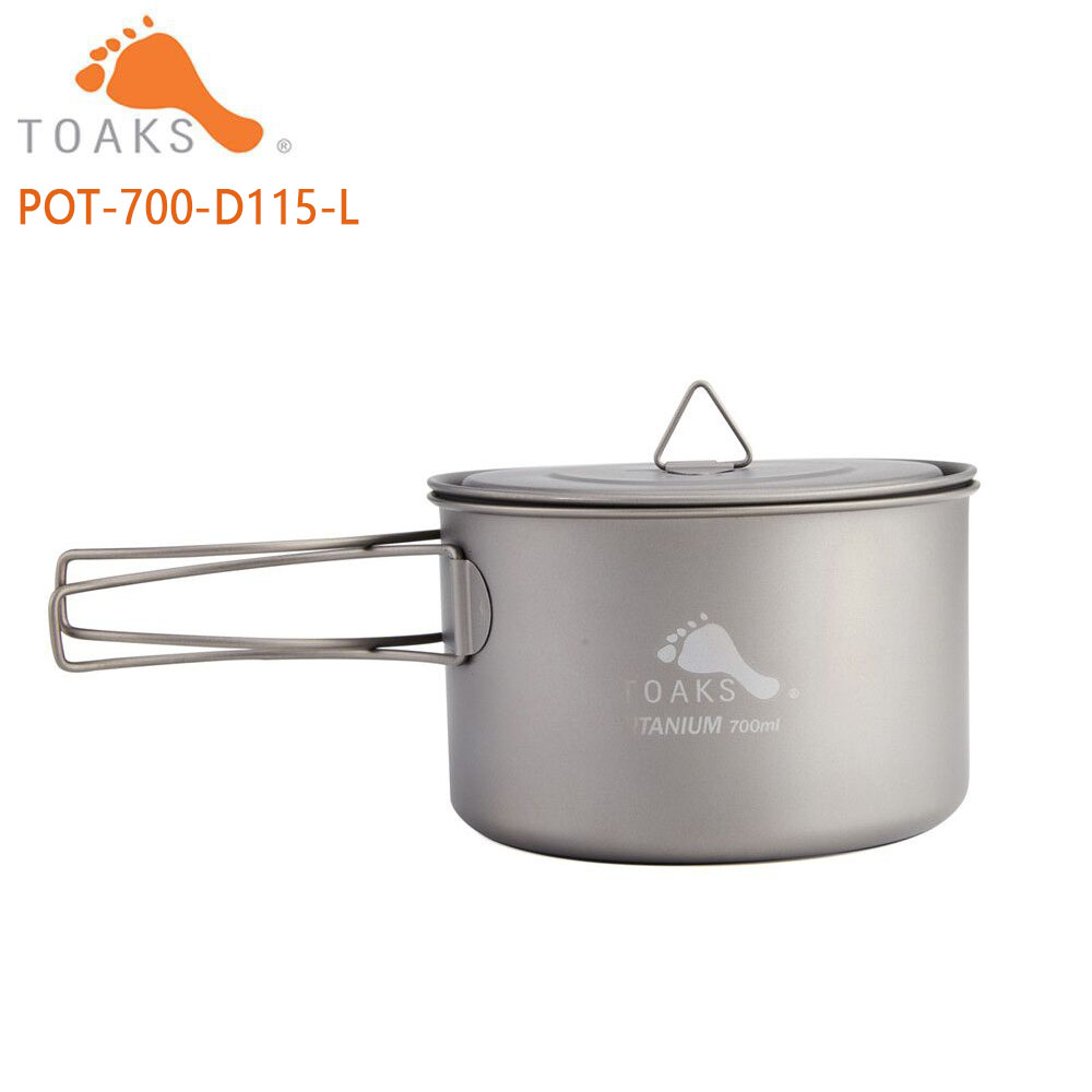 Toaksピュアチタン調理器具、屋外ポット、カップ、ボウル、 - Camping Cooking Food のレビューと価格