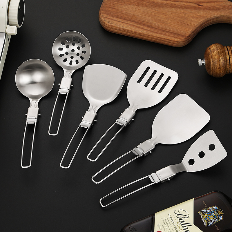 4 個屋外折りたたみキッチン用品セットキャンプ旅行ポータブル - Camping Cooking Set For 4 のレビューと価格