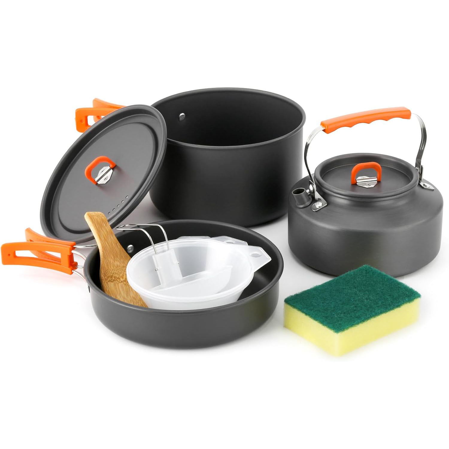 キャンプ用調理器具 キャンプ用ポットとフライパンセット ケト - Camping Cooking Top のレビューと価格