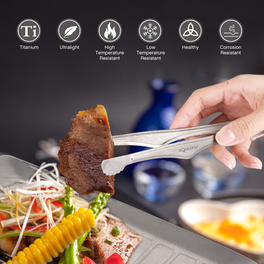 耐久性のあるチタン製キャンプグリルパン軽量ノンスティック表面 - Camping Cooking Lightweight のレビューと価格