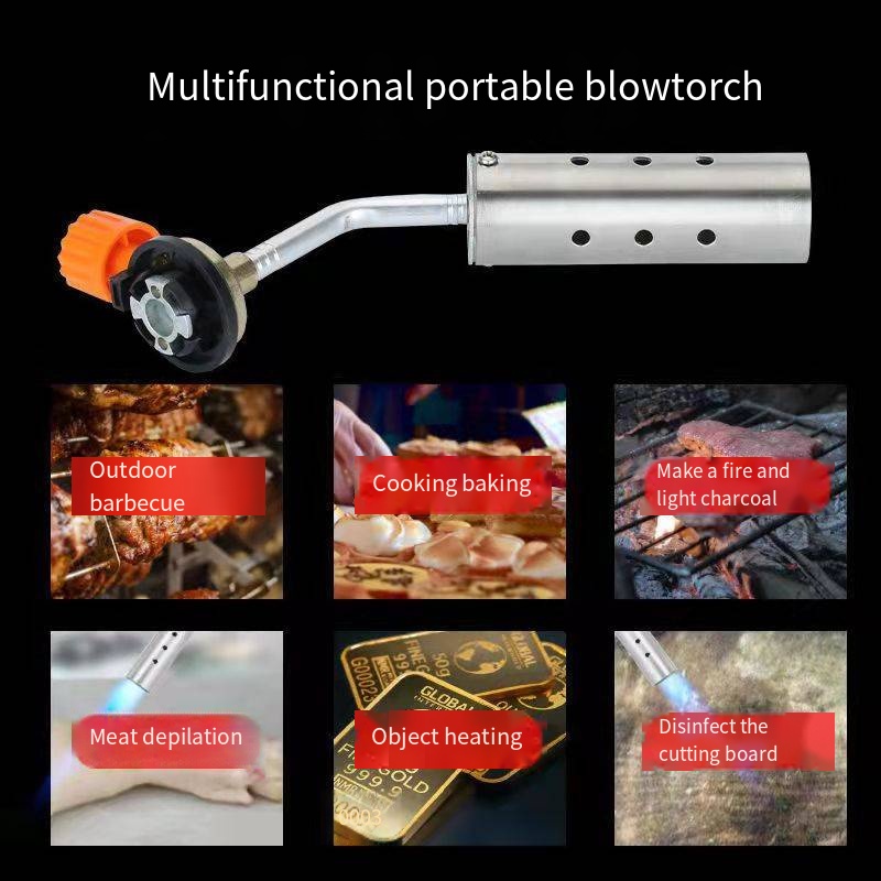 ブタンガストーチ アウトドア キャンプ BBQ 火炎ガン は - Camping Cooking Torch のレビューと価格