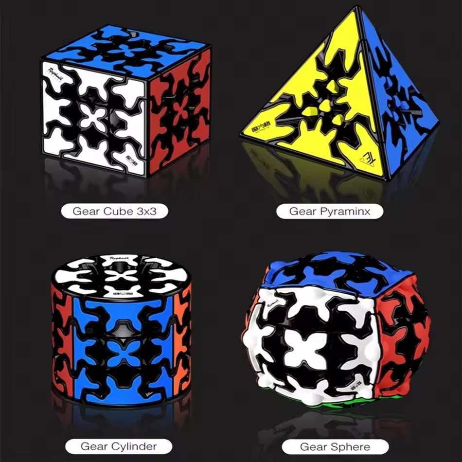 QiYi ギアキューブ 3x3x3 ピラミッド円筒クリエイテ - Fire Starter Cube のレビューと価格