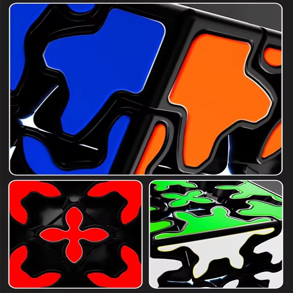 QiYi ギアキューブ 3x3x3 ピラミッド円筒クリエイテ - Fire Starter Cube のレビューと価格