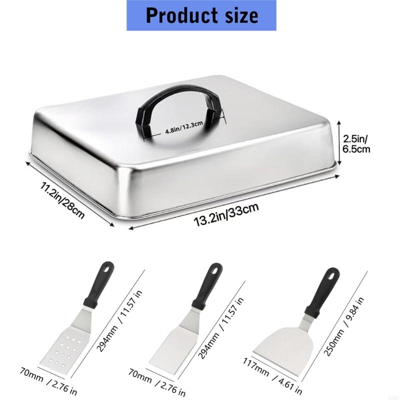 メルト用・温かい食事用 角型フラットトップカバー 55KF - Camping Cooking Top のレビューと価格