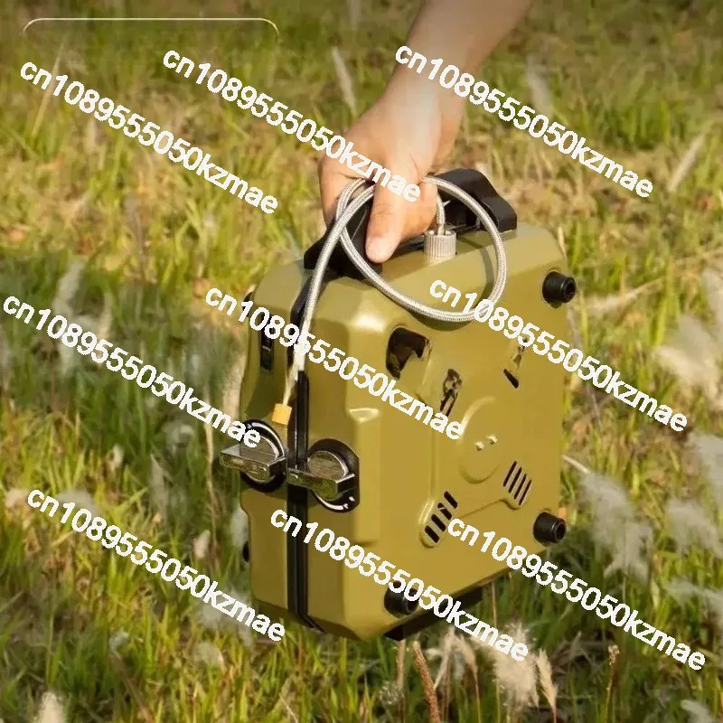 ポータブルダブルバーナーキャンプストーブ、ハイパワー折りたた - Camping Double Cooking Stove のレビューと価格