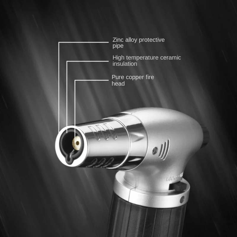ブタンブルーフレームトーチ,詰め替え可能,防風,バーベキュー - Camping Cooking Torch のレビューと価格