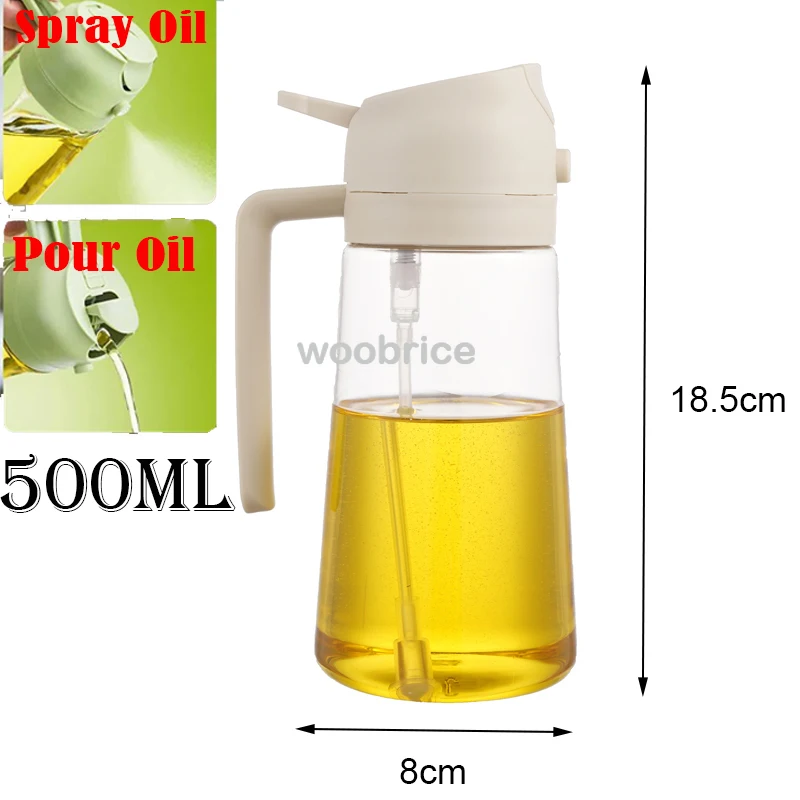 オリーブオイルスプレーボトル、オイルボトル用注ぎ口、調理用オ - Camping Cooking Oil Bottle のレビューと価格