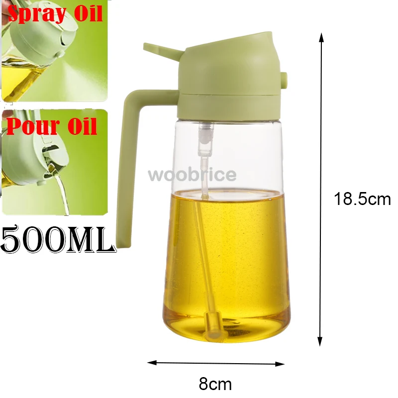 オリーブオイルスプレーボトル、オイルボトル用注ぎ口、調理用オ - Camping Cooking Oil Bottle のレビューと価格