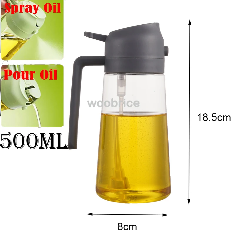 オリーブオイルスプレーボトル、オイルボトル用注ぎ口、調理用オ - Camping Cooking Oil Bottle のレビューと価格