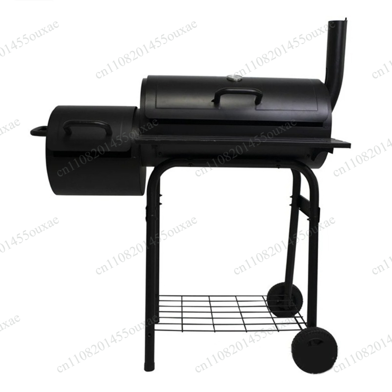 両面大型炭火バーベキューグリル、厚みのあるアメリカンスタイル - Camping Double Cooking Stove のレビューと価格