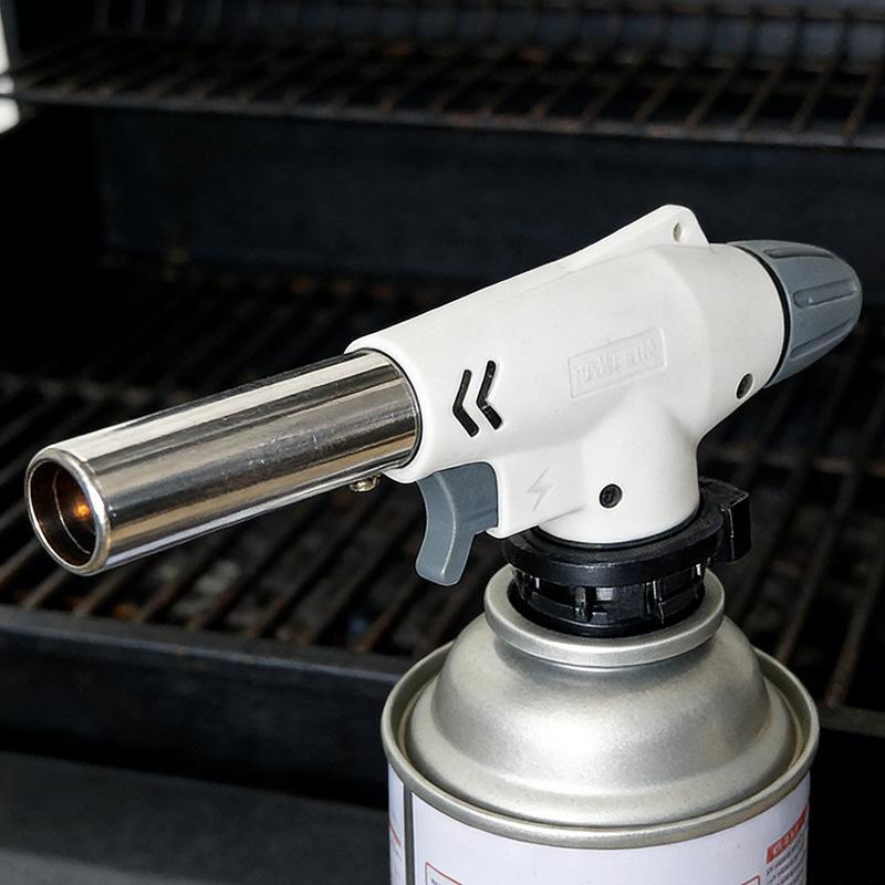 【HG】ポータブルブタンガストーチ、調節可能な高火力、安全点 - Camping Cooking Torch のレビューと価格