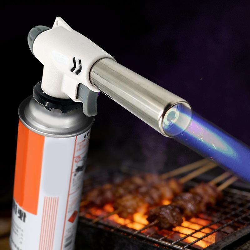 【HG】ポータブルブタンガストーチ、調節可能な高火力、安全点 - Camping Cooking Torch のレビューと価格