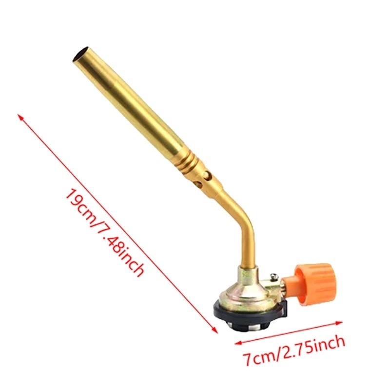ブタンバーナー溶接ガストーチ火炎銃ろう付け火炎放射器アウトド - Camping Cooking Torch のレビューと価格