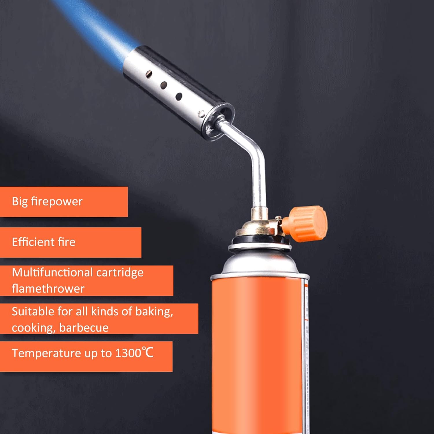 ポータブルブタンバーナー、アウトドアキャンプ、バーベキュー、 - Camping Cooking Torch のレビューと価格