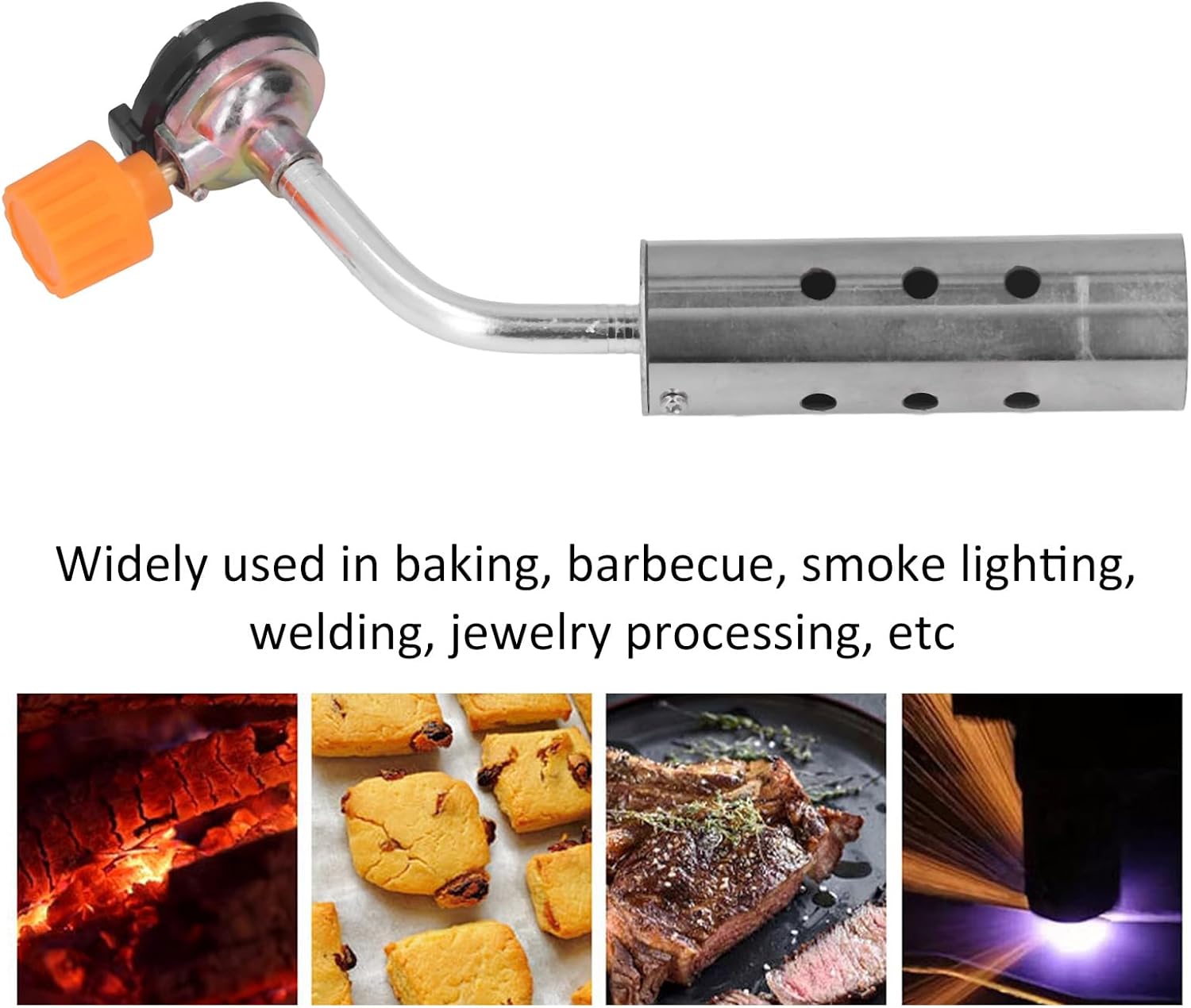 ポータブルブタンバーナー、アウトドアキャンプ、バーベキュー、 - Camping Cooking Torch のレビューと価格