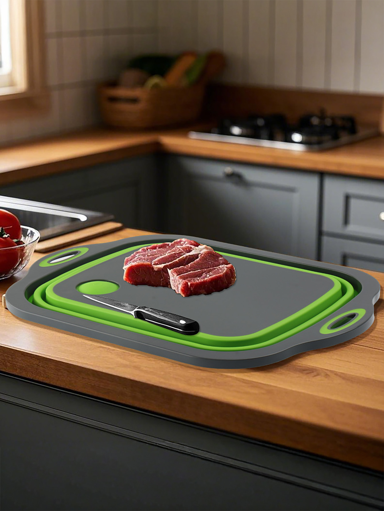 キャンプ用折りたたみ式まな板、食器洗い桶、BBQ準備用タブ、 - Camp Cutting Board のレビューと価格
