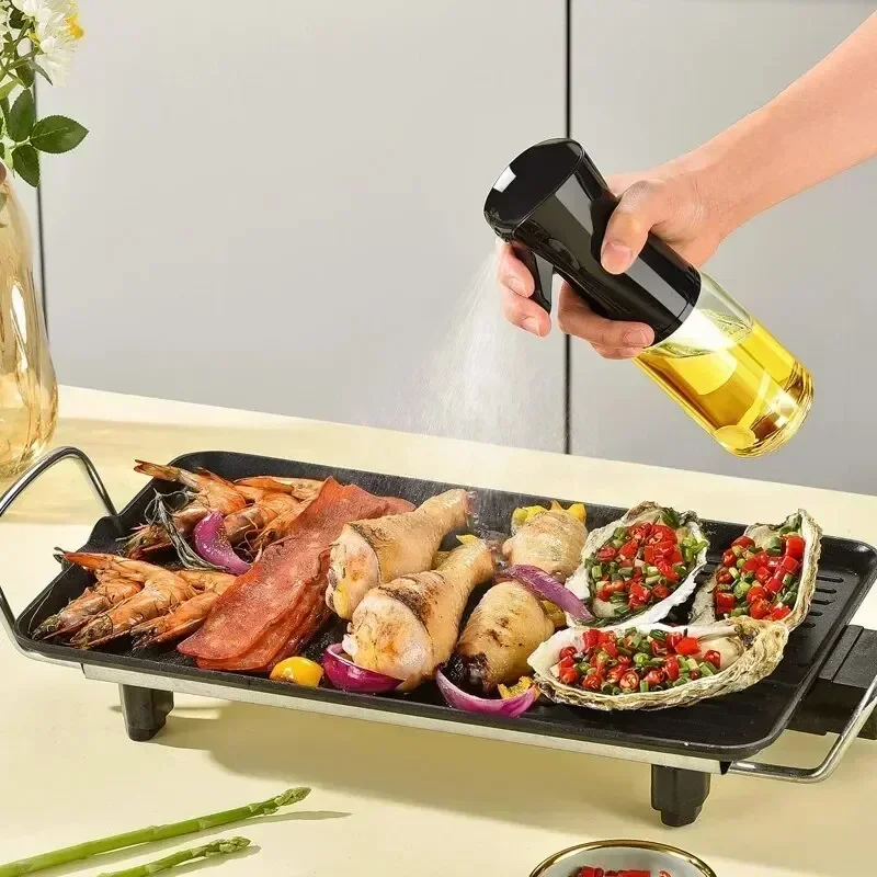 200/300/500 ミリリットルオイルスプレーボトルキッ - Camping Cooking Oil Bottle のレビューと価格
