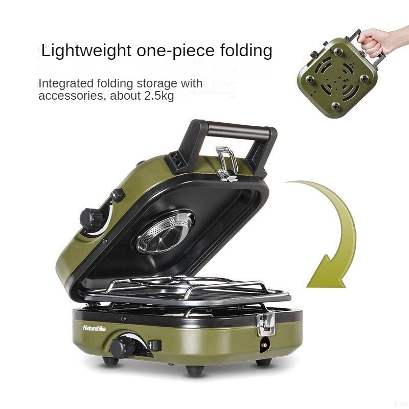 Naturehike ストーブ折りたたみダブル火災ガスストー - Camping Double Cooking Stove のレビューと価格