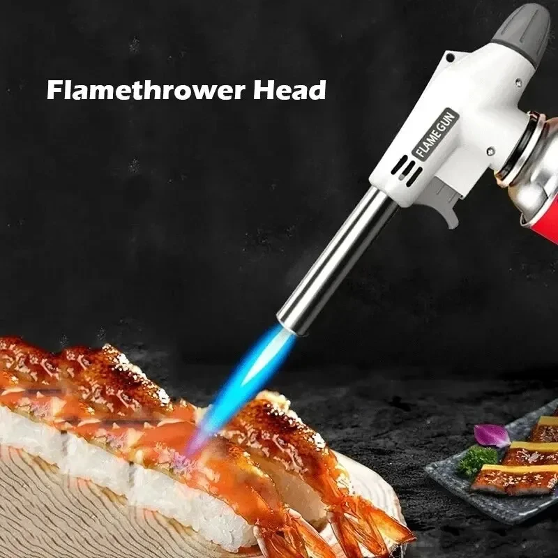 ポータブル火炎銃多機能バーベキュートーチバーナーキャンプバー - Camping Cooking Torch のレビューと価格