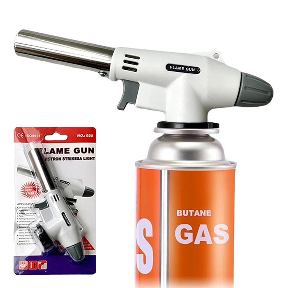ポータブル火炎銃多機能バーベキュートーチバーナーキャンプバー - Camping Cooking Torch のレビューと価格