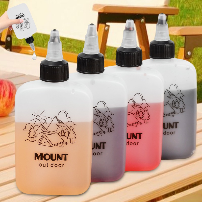 アウトドアキャンプやバーベキュー用オリーブオイルボトル、先細 - Camping Cooking Oil Bottle のレビューと価格