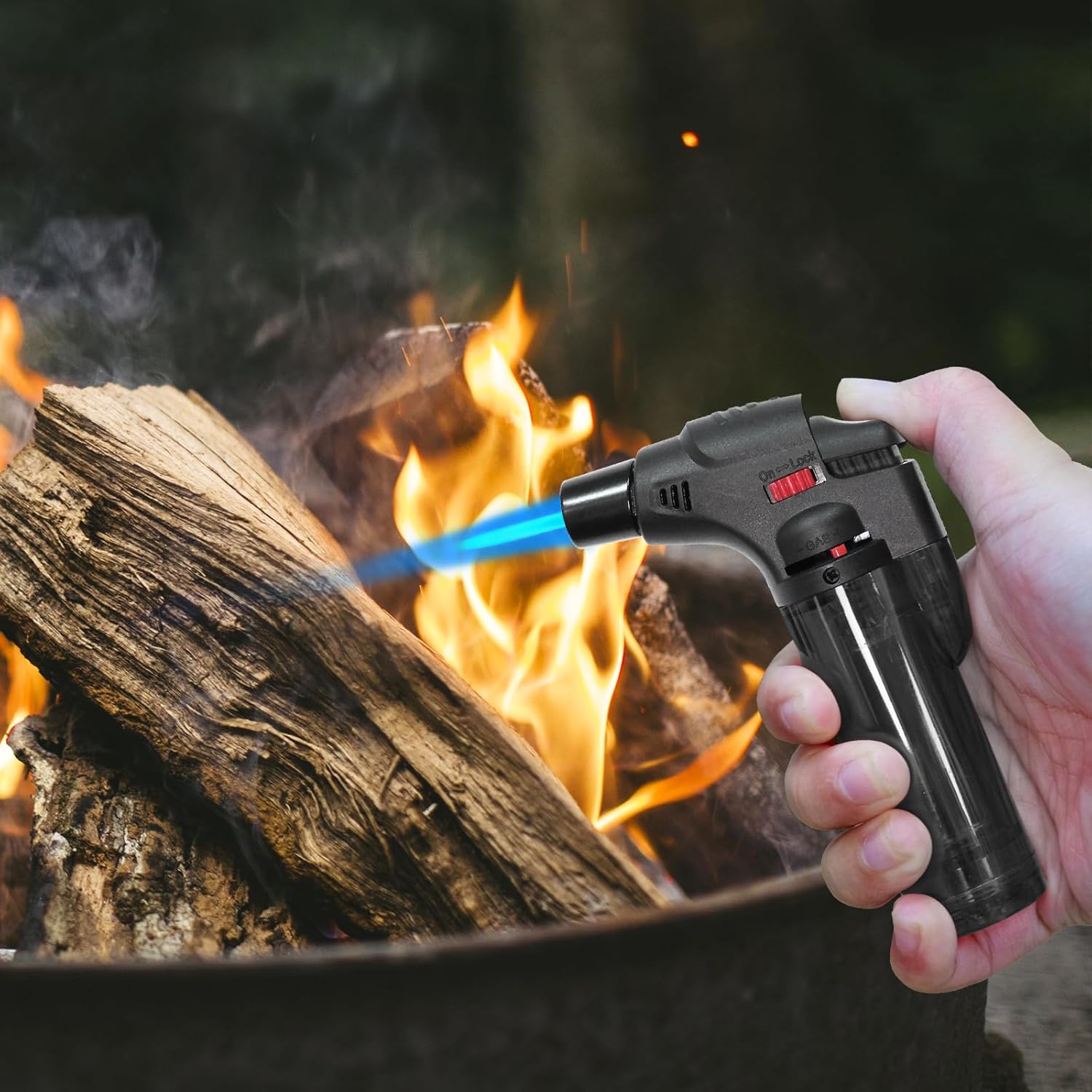 ブタン詰め替え式ジェットフレームトーチライター、キャンドル、 - Camping Cooking Torch のレビューと価格