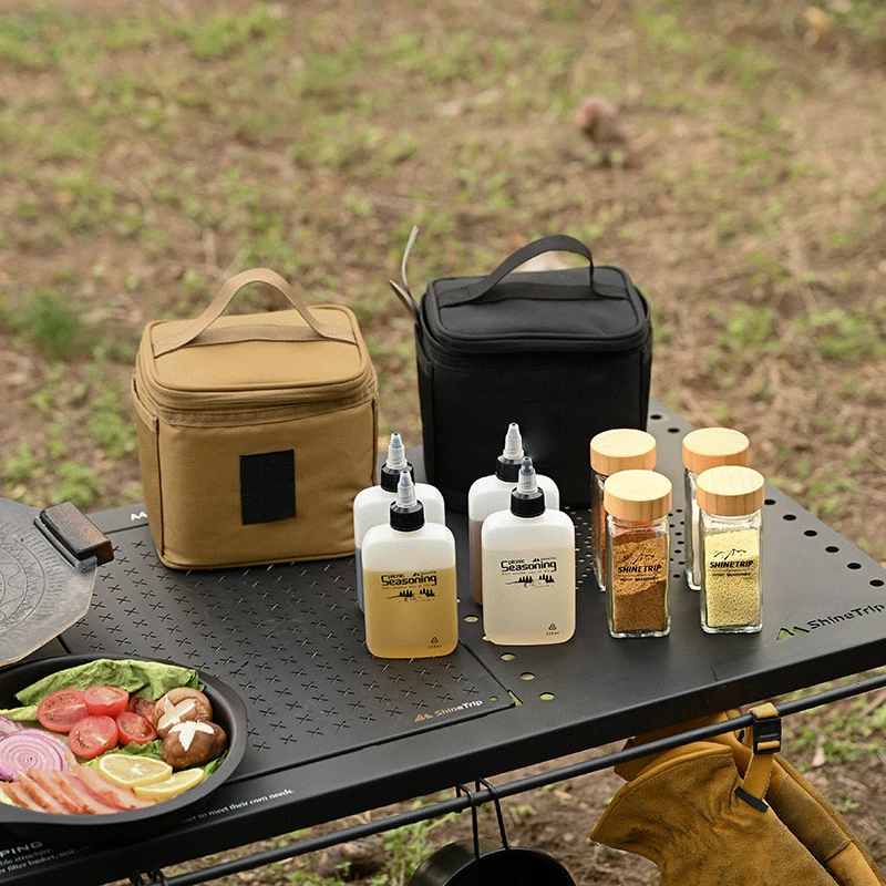 アウトドアキャンプ用調味料ボトルセット ピクニック用調味料ボ - Camping Cooking Oil Bottle のレビューと価格
