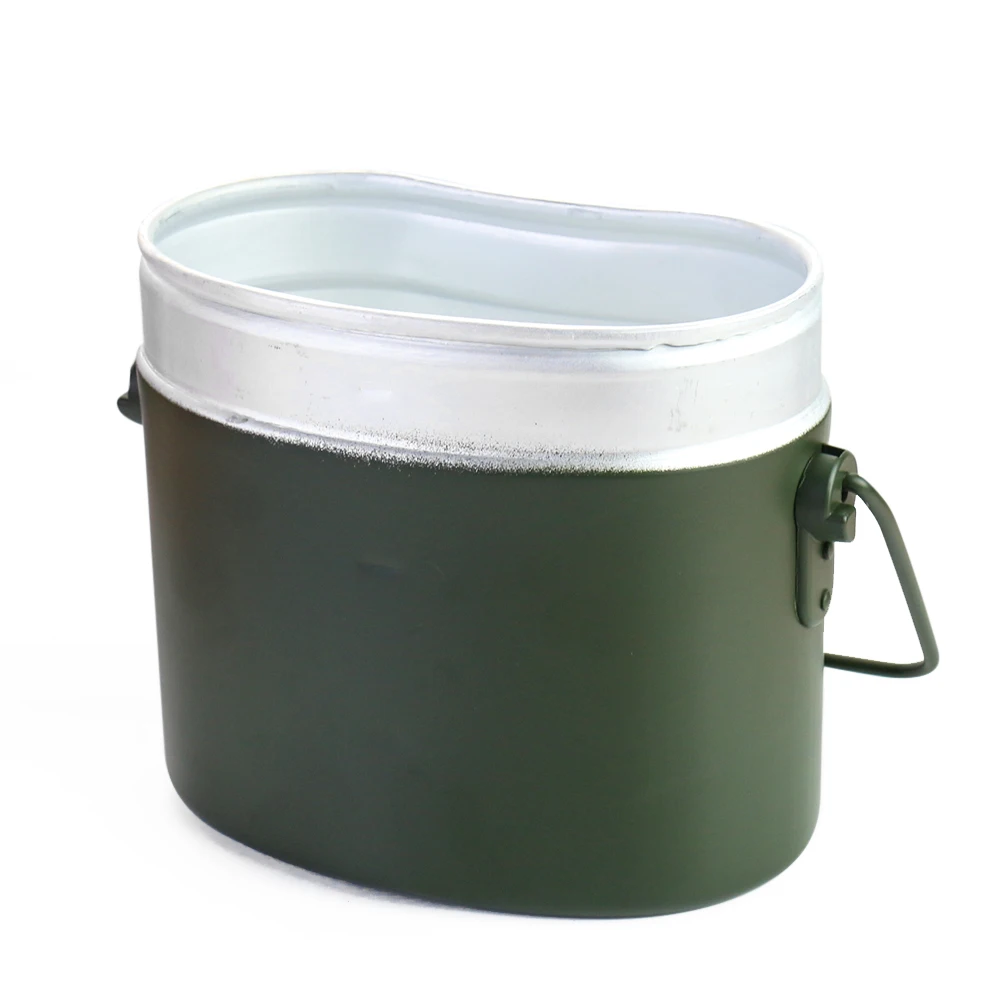ポータブル合金ポットとボウルランチボックスセット軽量耐久性の - Camping Cooking Lightweight のレビューと価格
